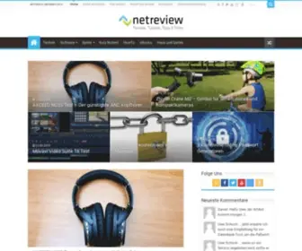 Netreview.de(Reviews, Tutorials, Tipps & Tricks) Screenshot