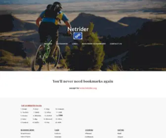 Netrider.org(Most popular websites) Screenshot