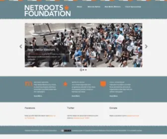 Netrootsfoundation.org(Netroots Foundation) Screenshot