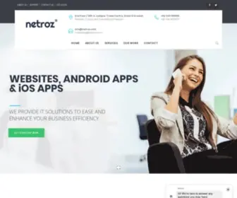 Netroz.com(IT Solution to SME) Screenshot