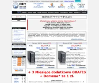 Nets.pl(⇒ Najlepsze Serwery www w Polsce) Screenshot