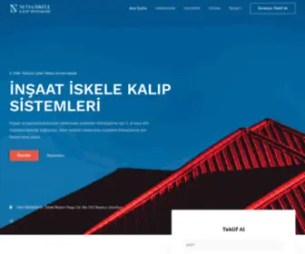 Netsaiskelekalip.com(Netsa İskele Kalıp) Screenshot