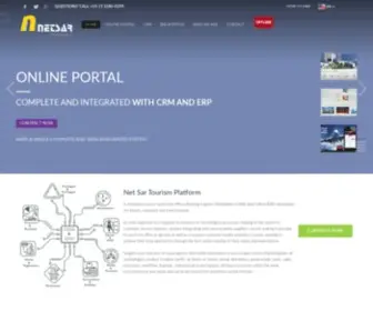 Netsar.com.br(Software gestao turismo) Screenshot