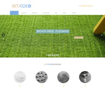 Netscoco.com(Netscoco-Shade Cloth, Shade Fabric, Anti Insect Net, Roofing Net, Woven Vinyl Flooring, Placemat, Woven Mesh Supplier) Screenshot