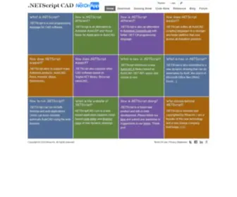 Netscriptcad.com(NETScript CAD) Screenshot
