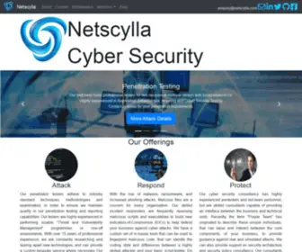 Netscylla.com(Pentesting) Screenshot