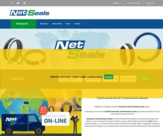 Netseals.it(Guarnizioni per oleodinamica e pneumatica) Screenshot