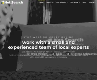 Netsearch.com.au(Perth Web Design) Screenshot