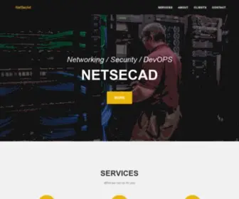 Netsecad.com(NetSecAd) Screenshot