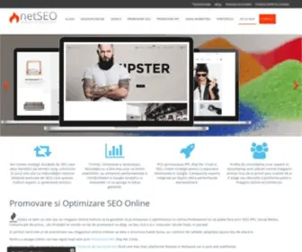 Netseo.ro(Creare, Optimizare, Promovare Site si Magazin Online) Screenshot