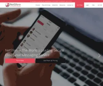 Netsfere.com(Enterprise Messaging) Screenshot