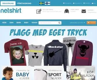 Netshirt.se(Designa och k) Screenshot