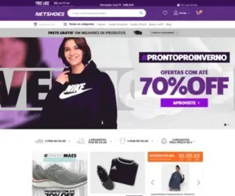 Netshoes.com.br(Loja de Artigos Esportivos Online) Screenshot