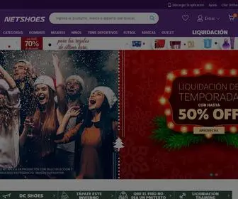 Netshoes.com.mx(Sin Limites Entre El deporte Y Tu) Screenshot