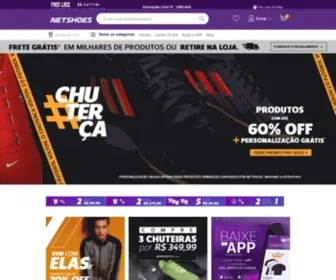 Netshoes.com(Loja de Artigos Esportivos Online) Screenshot