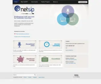 Netsip.com.au(Netsip) Screenshot
