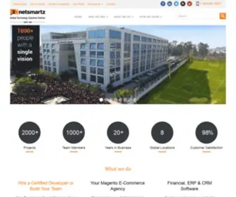 Netsmartz.com(Global IT Service Provider Since 1999) Screenshot