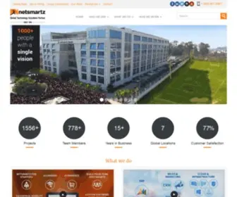 Netsmartz.net(Transforming Global SaaS Businesses with Industry) Screenshot