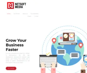 Netsoftsystem.com(Netsoft Media Sdn Bhd) Screenshot