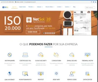 Netsol.com.br(Início) Screenshot