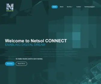 Netsolir.com(NetSol CONNECT) Screenshot