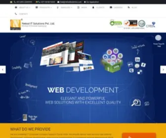 Netsolitsolution.com(Best Web Design and Development Company In Surat) Screenshot