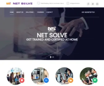 Netsolve.in(NET SOLVE) Screenshot