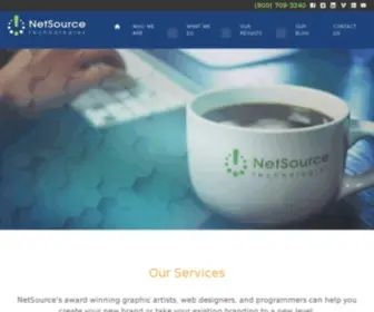 Netsourceinc.com(Full Service Digital Agency) Screenshot