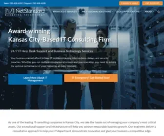 Netstandard.com(Kansas City's Leading Managed Technology Firm) Screenshot