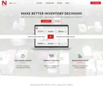 Netstock.co(Inventory Management Software) Screenshot