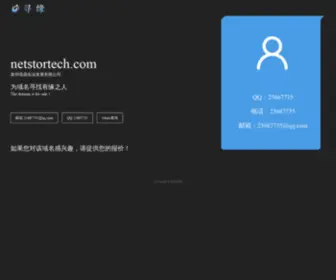 Netstortech.com(泉州瑶鼎实业发展有限公司) Screenshot