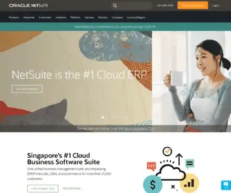Netsuite.com.sg(Leading Cloud Business Software Suite in Singapore) Screenshot
