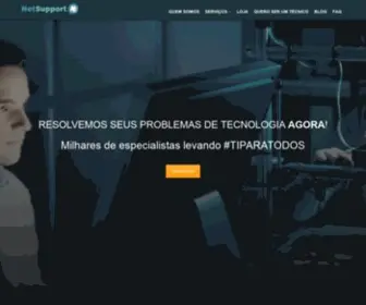 Netsupport.com.br(Serviços de TI sob medida) Screenshot