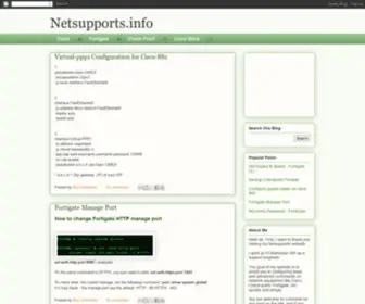 Netsupports.info(Netsupports info) Screenshot