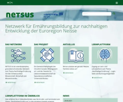 Netsus.net(Nachhaltige Ernährung) Screenshot