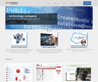Netsutra.com(Professional offshore software development india) Screenshot
