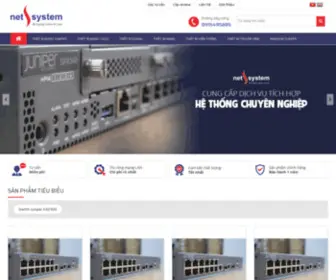 Netsystemvn.com(Công ty Hệ Thống Mạng NetSystem) Screenshot