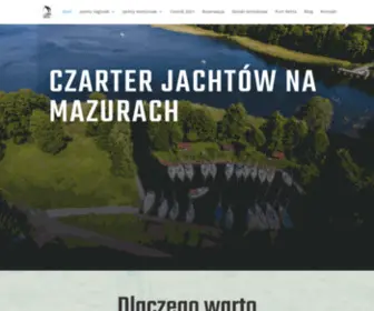 Netta-Jachty.pl(Czarter jachtów żaglowych mazury) Screenshot