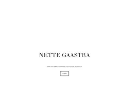 Nettegaastra.com(Nette Gaastra) Screenshot