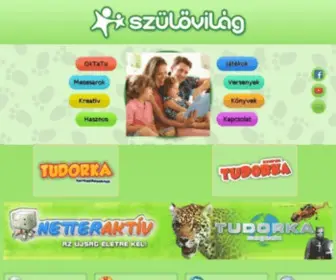 Netteraktiv.hu(Szülővilág) Screenshot