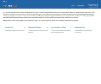 Nettest.cz(Introduction) Screenshot