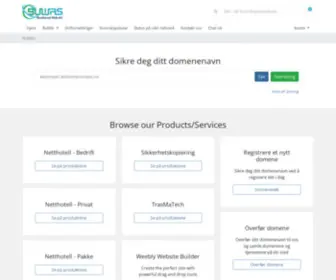 Netthotell.no(Buskerud Web AS) Screenshot