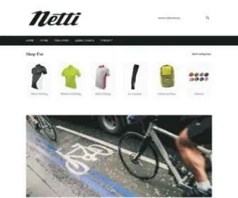 Netti.com.au(Netti Cycling) Screenshot