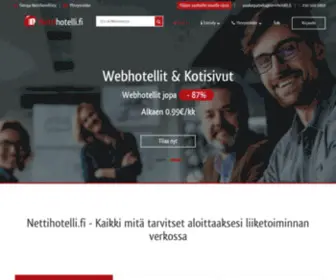 Nettihotelli.fi(Edullinen webhotelli ja kotisivutila) Screenshot