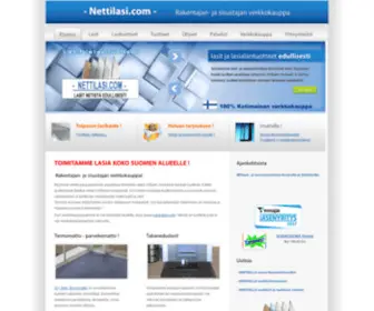 Nettilasi.com(Ja sisustajan verkkokauppa) Screenshot