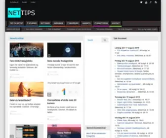 Nettips.dk(IT artikler og IT nyheder om smartphones og apps) Screenshot