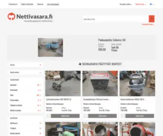 Nettivasara.fi(Huutokauppa, Konkurssihuutokauppaa & Realisointia) Screenshot