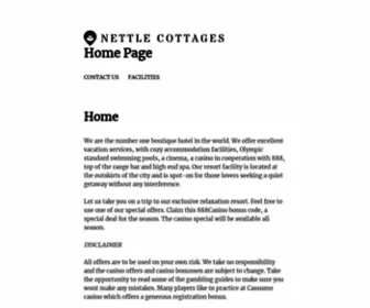 Nettle-Cottages.co.uk(Nettle Cottages) Screenshot