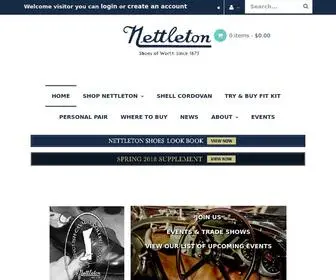 Nettletonshoes.com(Nettleton Shoes) Screenshot