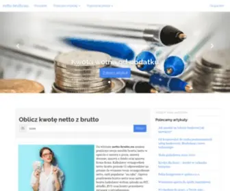 Netto-Brutto.eu(Kalkulator wynagrodzeń netto) Screenshot
